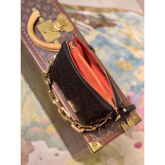 Replica Louis Vuitton Coussin Borsa BB Monogram Agnello M59598