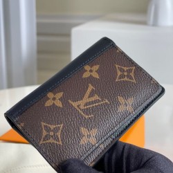 Replica Louis Vuitton Pocket Organizer Monogram Macassar M60111