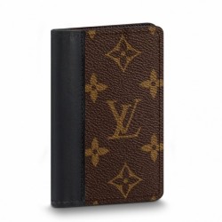 Replica Louis Vuitton Pocket Organizer Monogram Macassar M60111