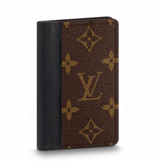 Replica Louis Vuitton Pocket Organizer Monogram Macassar M60111