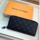 Replica Portafoglio Louis Vuitton Zippy Vertical Monogram Eclipse M62295