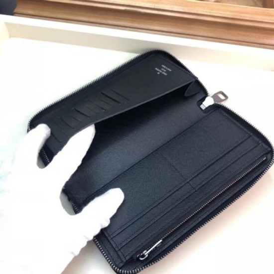 Replica Portafoglio Louis Vuitton Zippy Vertical Monogram Eclipse M62295