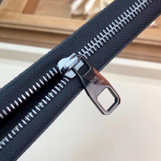 Replica Portafoglio Louis Vuitton Zippy Vertical Monogram Eclipse M62295
