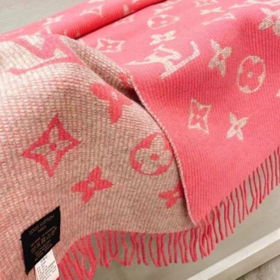 Replica Sciarpa Louis Vuitton Daily LV rosa M76699