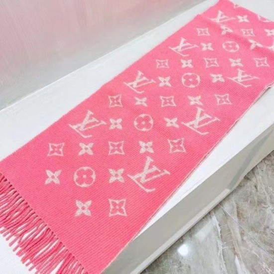 Replica Sciarpa Louis Vuitton Daily LV rosa M76699