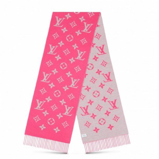 Replica Sciarpa Louis Vuitton Daily LV rosa M76699