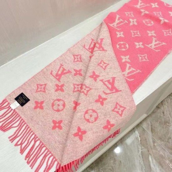 Replica Sciarpa Louis Vuitton Daily LV rosa M76699