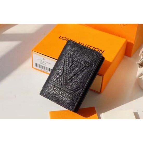 Replica Louis Vuitton Pocket Organizer Taurillon Shadow M80038