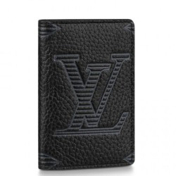 Replica Louis Vuitton Pocket Organizer Taurillon Shadow M80038