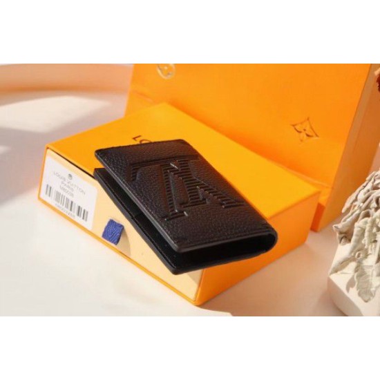 Replica Louis Vuitton Pocket Organizer Taurillon Shadow M80038