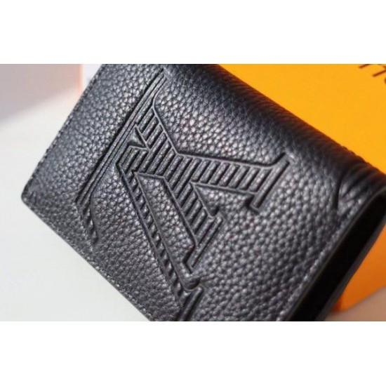 Replica Louis Vuitton Pocket Organizer Taurillon Shadow M80038