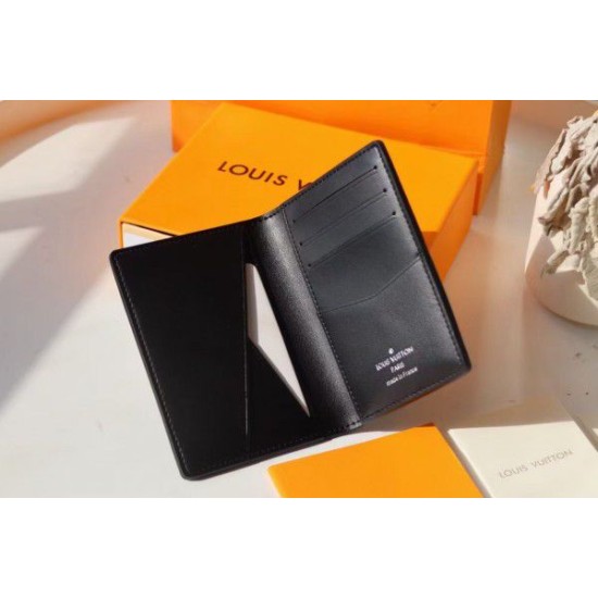 Replica Louis Vuitton Pocket Organizer Taurillon Shadow M80038