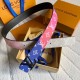 Replica Louis Vuitton LV Shape 40MM Cintura reversibile Monogram MP313V