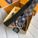 Replica Louis Vuitton LV Initials 40MM Cintura reversibile Damier Graphite MP314V