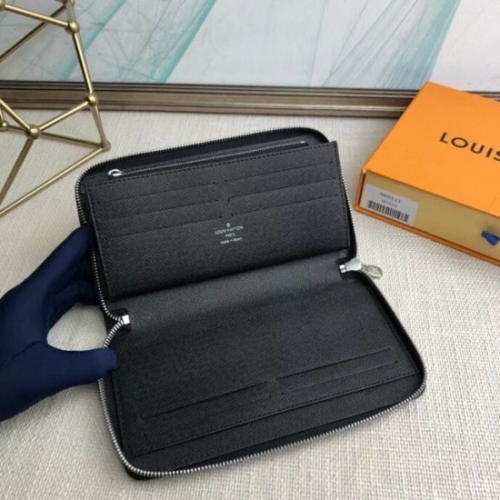 Replica Louis Vuitton Zippy Organizer Damier Graphite N60111