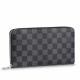 Replica Louis Vuitton Zippy Organizer Damier Graphite N60111