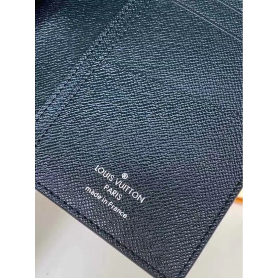 Replica Louis Vuitton Brazza Portafoglio Damier Graphite 3D N60436