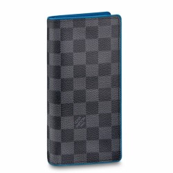 Replica Louis Vuitton Brazza Portafoglio Damier Graphite N64430