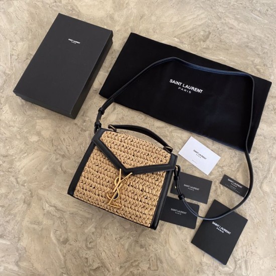 Replica Borsa a mano media Cassandra YSL Saint Laurent