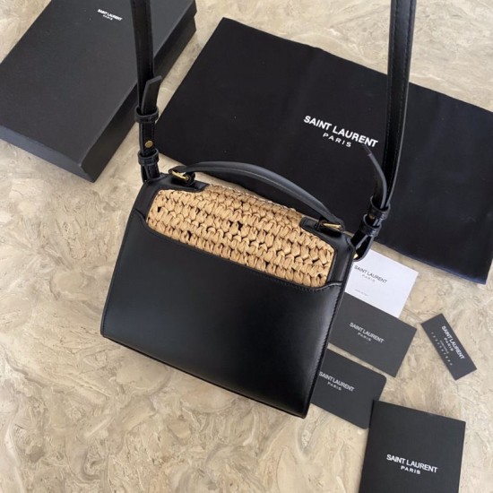 Replica Borsa a mano media Cassandra YSL Saint Laurent