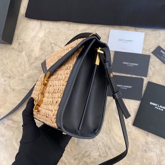 Replica Borsa a mano media Cassandra YSL Saint Laurent