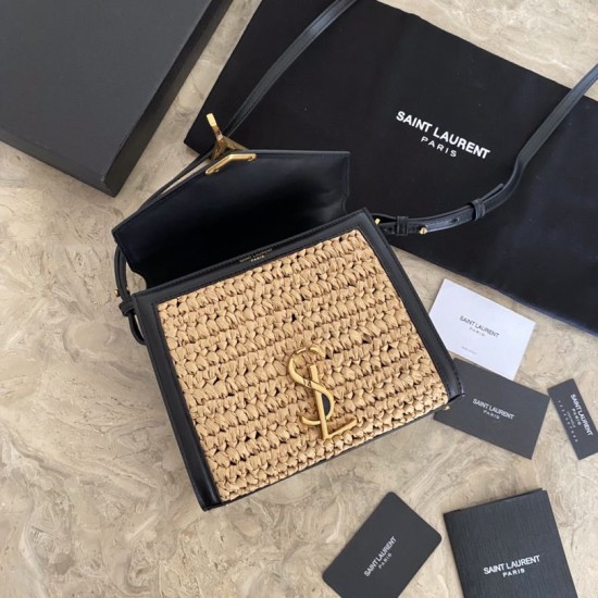 Replica Borsa a mano media Cassandra YSL Saint Laurent