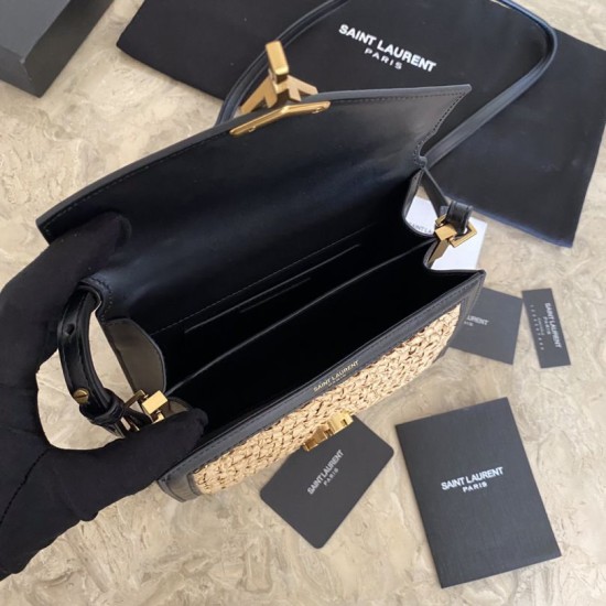 Replica Borsa a mano media Cassandra YSL Saint Laurent