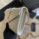 Replica YSL Saint Laurent Portafoglio Woc con catena a busta con monogramma nero Replica YSL Saint Laurent Portafoglio Woc con catena a busta con monogramma nero