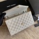 Replica YSL Saint Laurent Portafoglio Woc con catena a busta con monogramma nero Replica YSL Saint Laurent Portafoglio Woc con catena a busta con monogramma nero