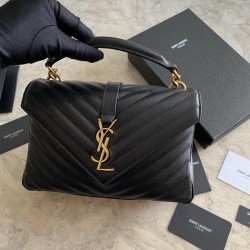 Replica YSL Saint Laurent Borsa a tracolla media con busta Kate Chain Mix Matelasse Black Gold Replica YSL Saint Laurent Borsa a tracolla media con busta Kate Chain Mix Matelasse Black Gold