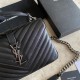 Replica Borsa a tracolla YSL Saint Laurent Medium Envelope Kate Chain Mix Matelasse Nero Argento Replica Borsa a tracolla YSL Saint Laurent Medium Envelope Kate Chain Mix Matelasse Nero Argento