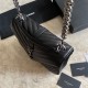 Replica Borsa a tracolla YSL Saint Laurent Medium Envelope Kate Chain Mix Matelasse Nero Argento Replica Borsa a tracolla YSL Saint Laurent Medium Envelope Kate Chain Mix Matelasse Nero Argento