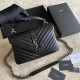 Replica Borsa a tracolla YSL Saint Laurent Medium Envelope Kate Chain Mix Matelasse Nero Argento Replica Borsa a tracolla YSL Saint Laurent Medium Envelope Kate Chain Mix Matelasse Nero Argento