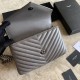Replica Borsa a tracolla YSL Saint Laurent Medium Envelope Kate Chain Mix Matelasse Grey Replica Borsa a tracolla YSL Saint Laurent Medium Envelope Kate Chain Mix Matelasse Grey