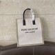 Replica Borsa shopping YSL Saint Laurent rive gauche Bianco