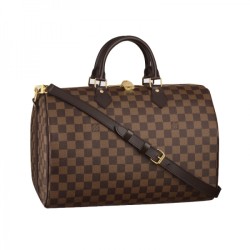Replica Speedy 35 Damier Ebene Con Tracolla N41182
