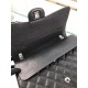 Replica Classic Jumbo Maxi Flap Borse A58601 Pelle di caviale nera