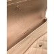 Replica Classic Jumbo Maxi Flap Borse A58601 in pelle caviale Albicocca