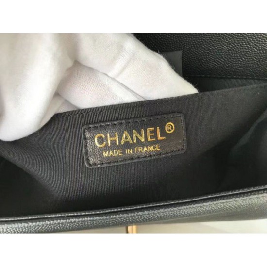 Replica Borsa Le Boy Chevron A67086 Nera