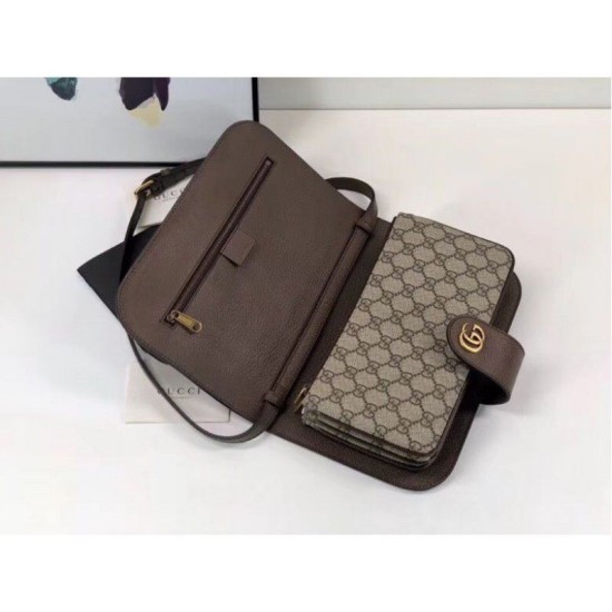 Replica Ophidia GG messenger bag 548304 Caffè scuro