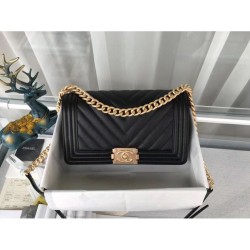 Replica Borsa Le Boy Chevron A67086 Nera