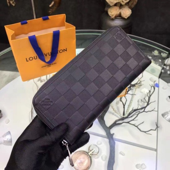 Replica Portafoglio Zippy Vertical Damier Infini N63548 Replica Portafoglio Zippy Vertical Damier Infini N63548