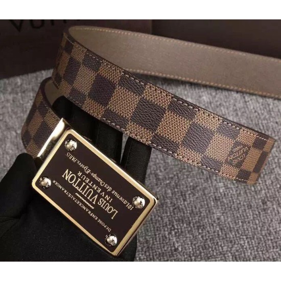 Replica Damier Ebene Inventeur Cintura reversibile M9677Q