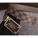 Replica Damier Ebene Inventeur Cintura reversibile M9677Q