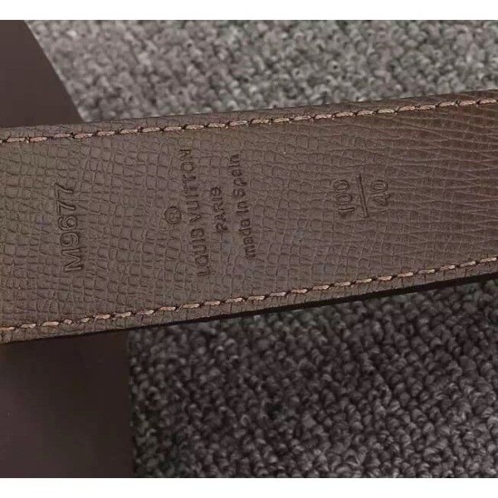 Replica Damier Ebene Inventeur Cintura reversibile M9677Q