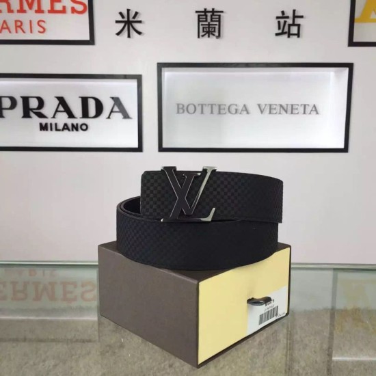 Replica Initiales Cinture in pelle scamosciata M6875T Uomo