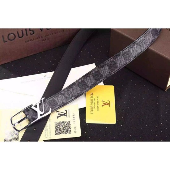 Replica Neogram 30MM cinghia Damier Graphite M6057V