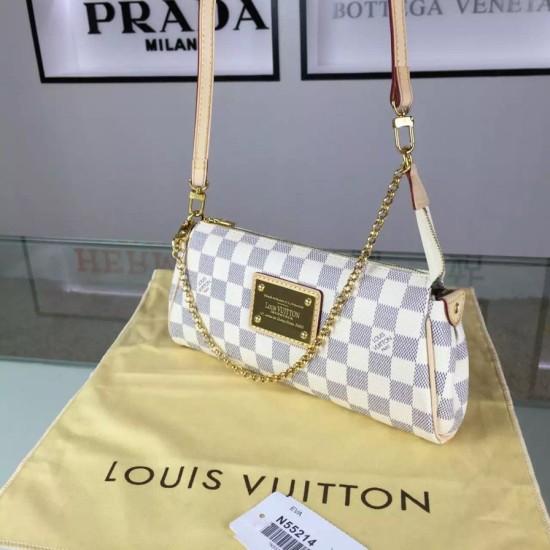 Replica Borse Eva Clutch Damier Azur N55214 Replica Borse Eva Clutch Damier Azur N55214
