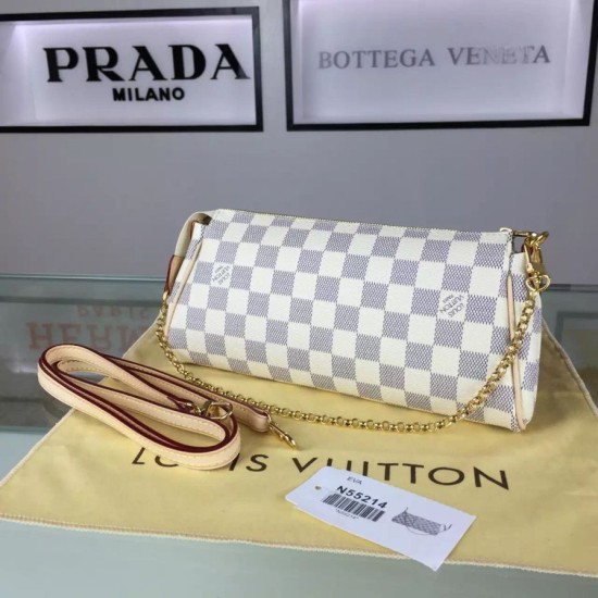 Replica Borse Eva Clutch Damier Azur N55214 Replica Borse Eva Clutch Damier Azur N55214