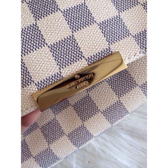 Replica Borse Favorite MM Damier Azur N41275
